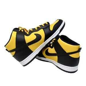 Nike Dunk High Retro DD1399-700 University Gold/Black/White Size 8